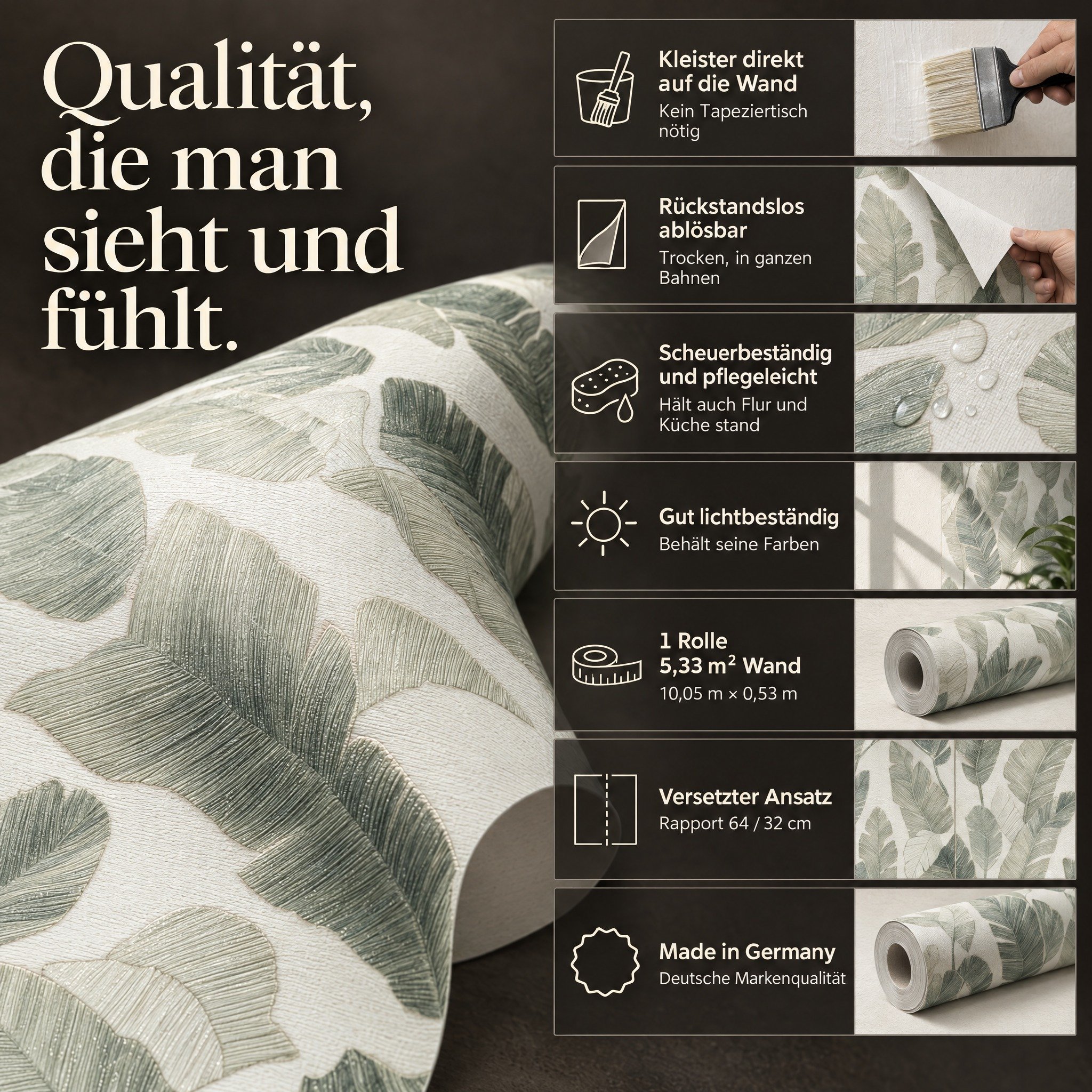 Lismara Weiß Grün