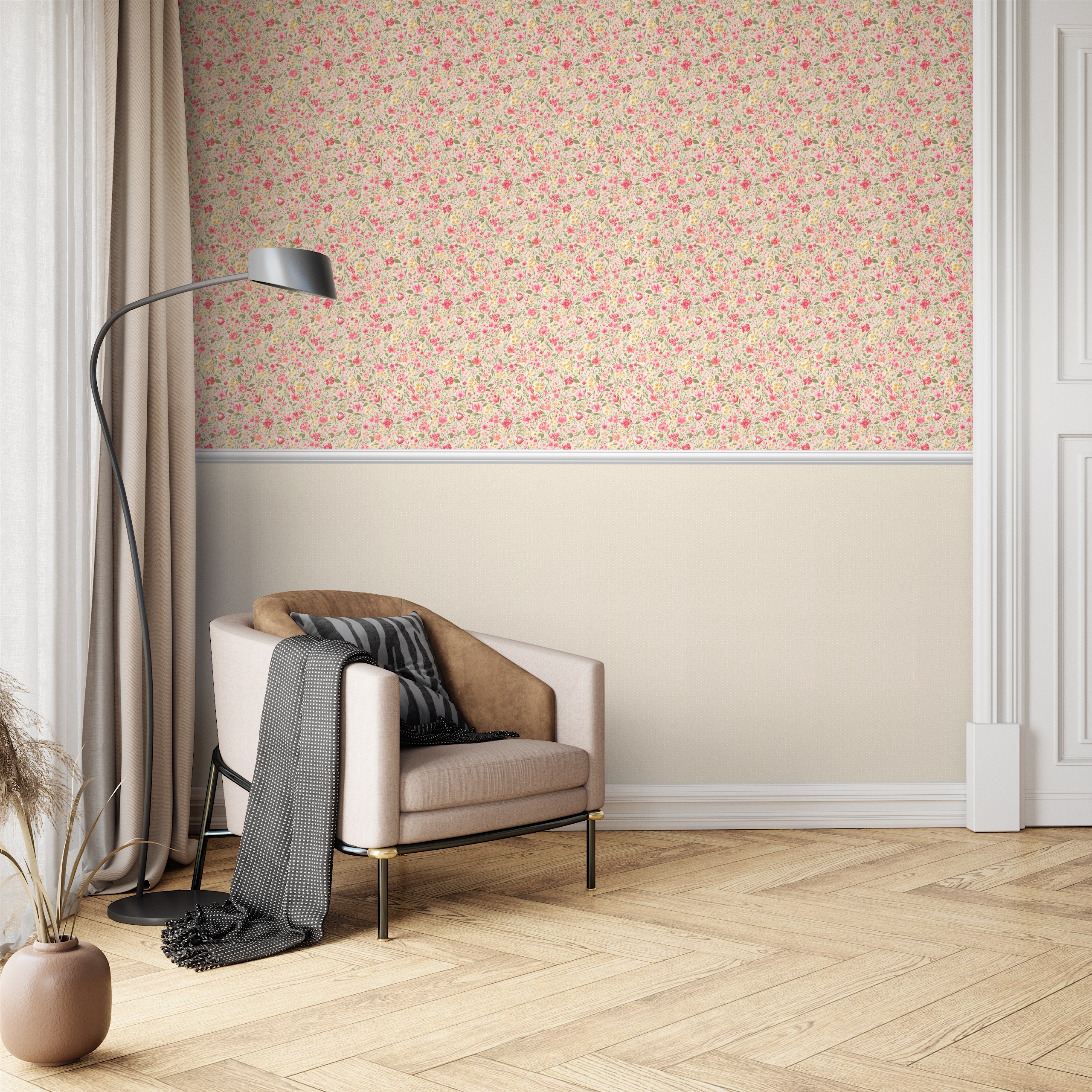 Sissi Punkte Beige