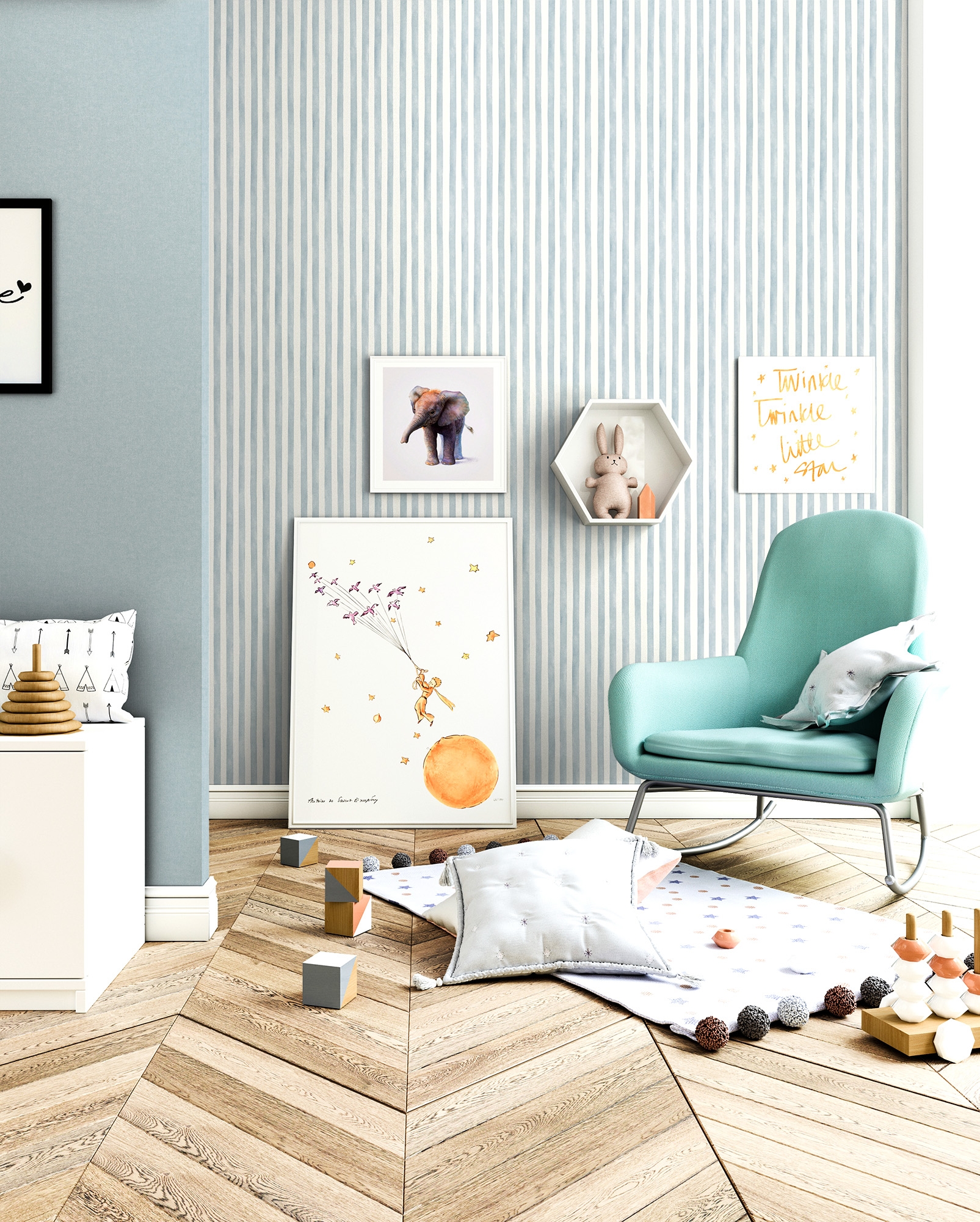 Stripes Blue