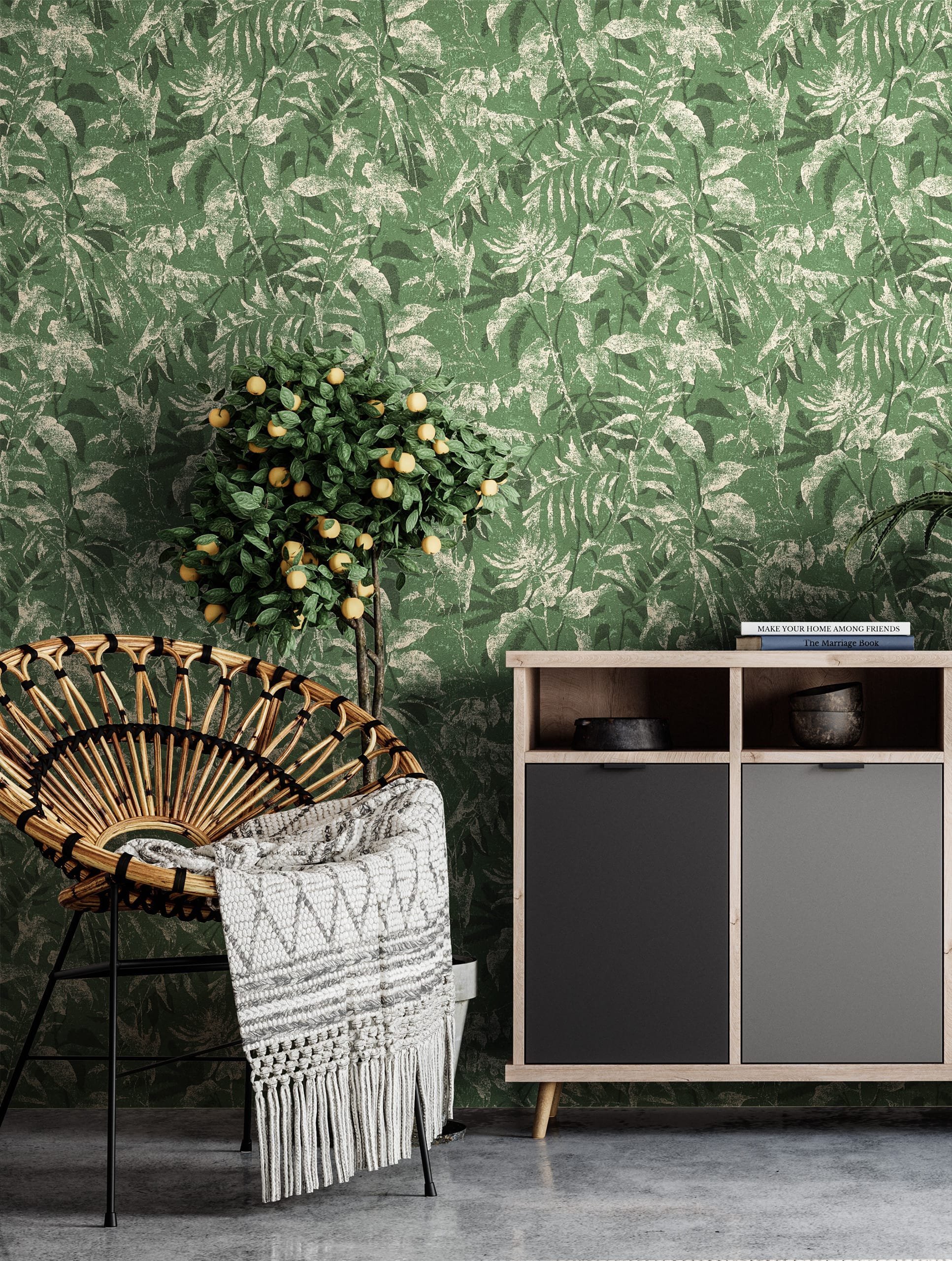 Jasna Dark Green