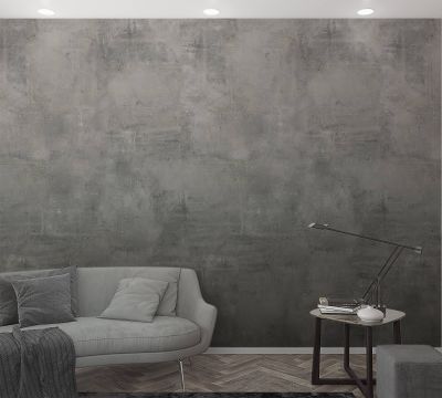 Papier peint effet béton